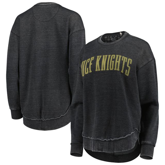 Sweat-shirt Pressbox UCF Knights Vintage Wash noir pour femme