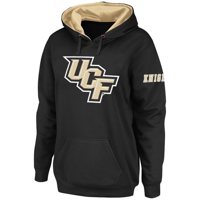 Chandail à capuchon gros logo UCF Knights Stadium Athletic noir pour femmes