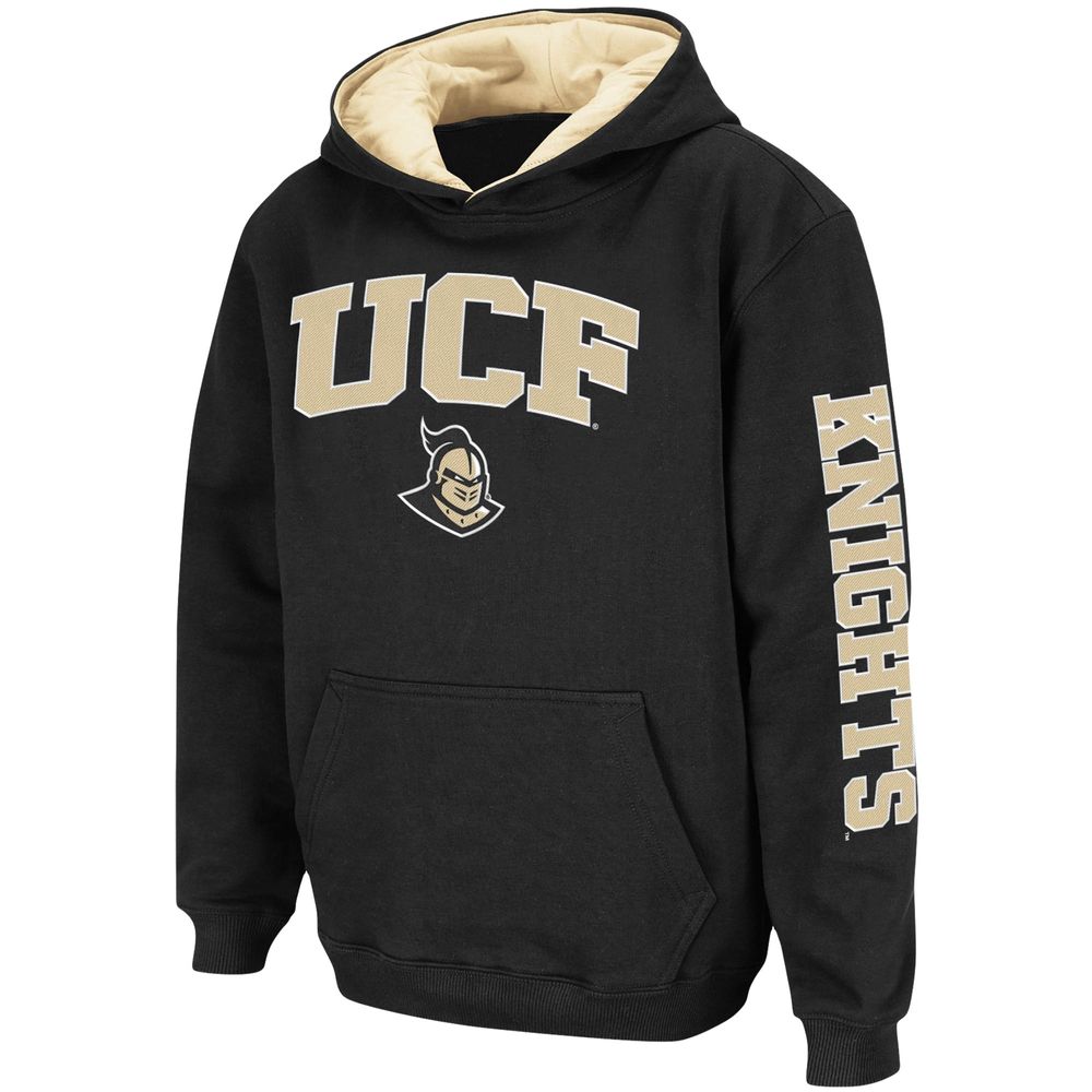 Youth Colosseum Black UCF Knights 2-Hit Team Pullover Hoodie