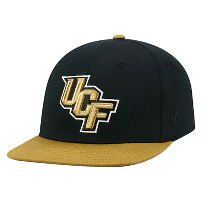 Casquette Snapback Maverick UCF Knights pour jeunes Top of the World Gold/Black