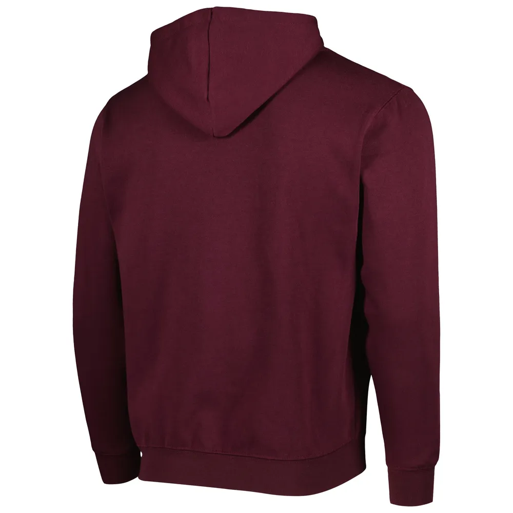 Men's Colosseum Maroon UChicago Maroons Isle Pullover Hoodie