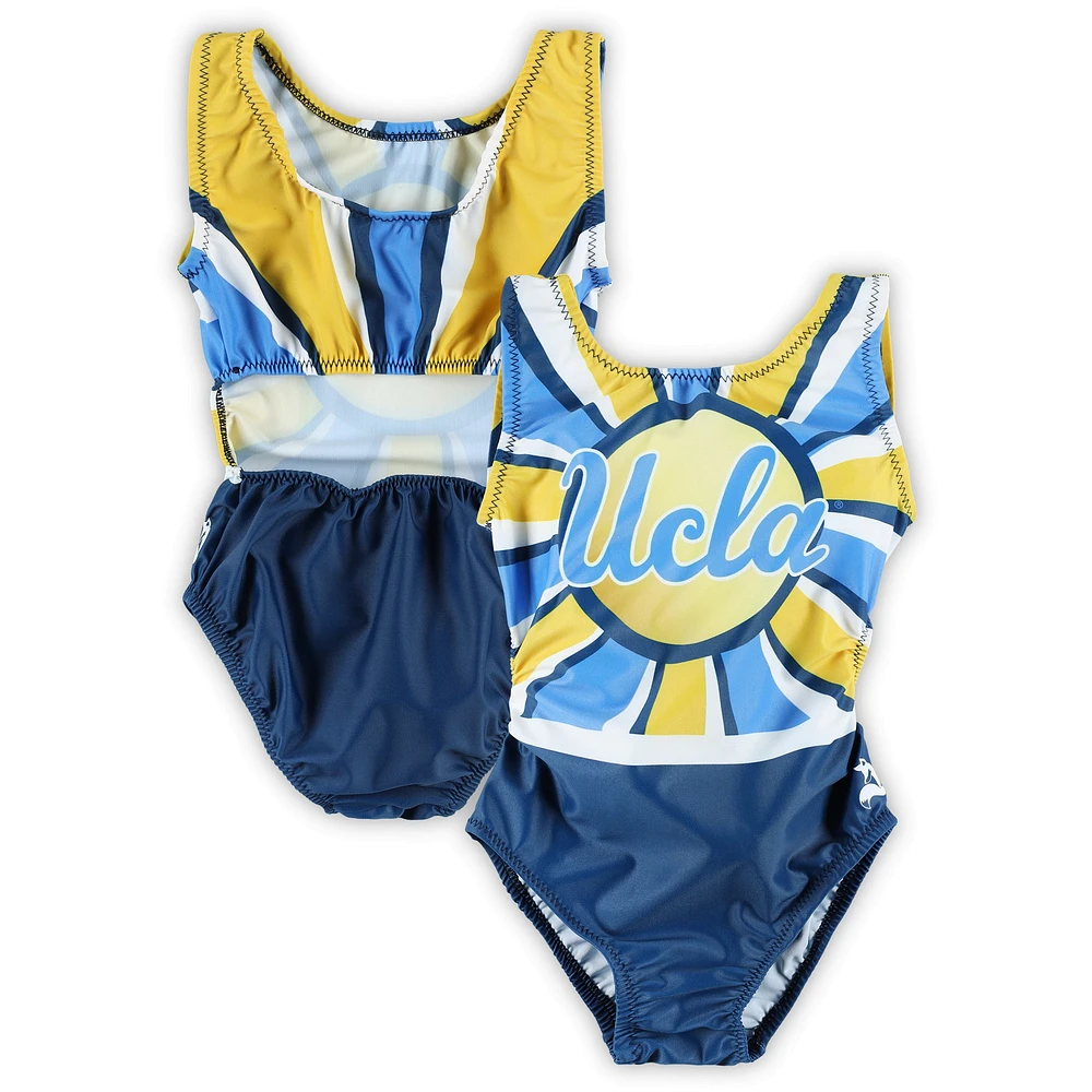 Girls Youth Gold UCLA Bruins Burst Leotard