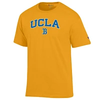 Men's Champion  Gold UCLA Bruins Arched Logo T-Shirt