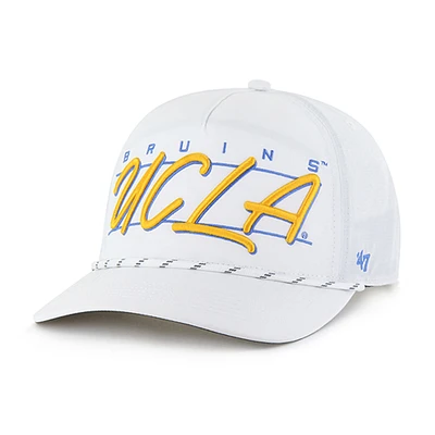 Men's '47 White UCLA Bruins Condor Hitch brrr° Adjustable Hat