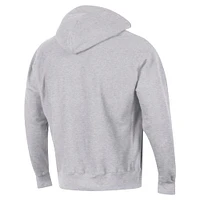 Men's Champion Gray UCLA Bruins Vault Late Night Reverse Weave Pullover Hoodie