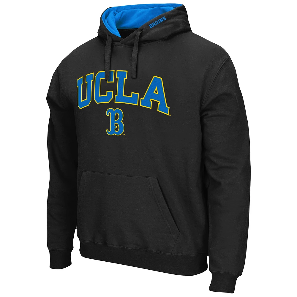 Men's Colosseum UCLA Bruins Arch & Logo 3.0 Pullover Hoodie