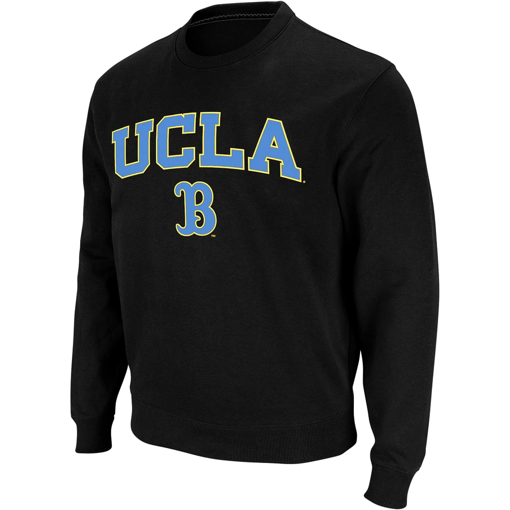 Men's Colosseum UCLA Bruins Arch & Logo Crew Neck Sweatshirt