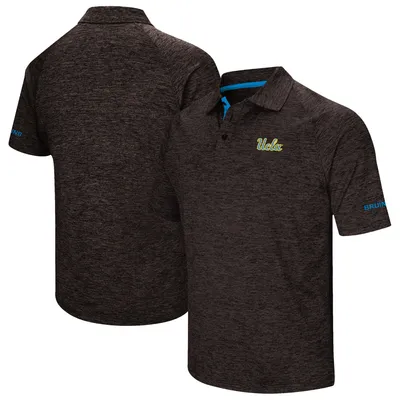 UCLA Bruins Colosseum Down Swing Polo - Black