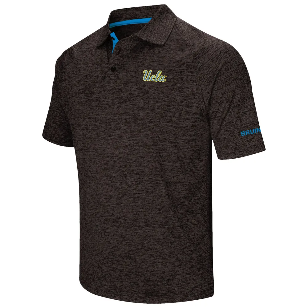 Polo Colosseum Black UCLA Bruins Down Swing pour homme