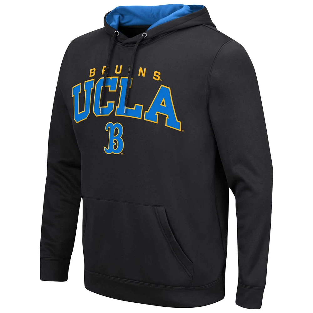 Men's Colosseum Black UCLA Bruins Resistance Pullover Hoodie