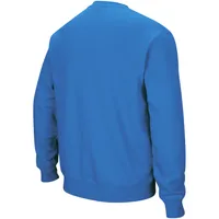 Sweat-shirt Colosseum Blue UCLA Bruins à col rond et logo pour homme