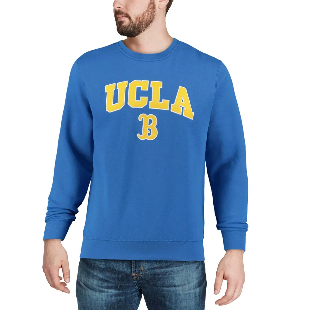 Sweat-shirt Colosseum Blue UCLA Bruins à col rond et logo pour homme