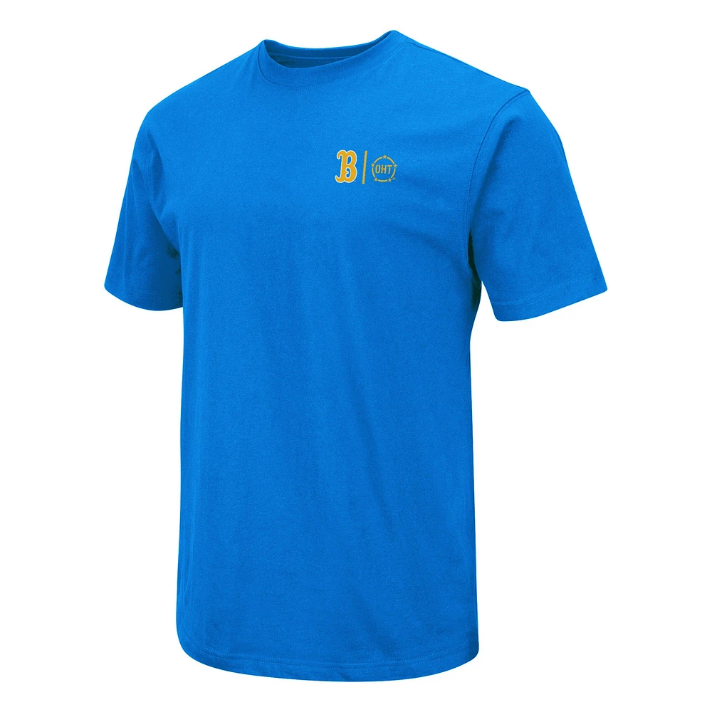 T-shirt d'appréciation militaire Colosseum Blue UCLA Bruins OHT pour homme