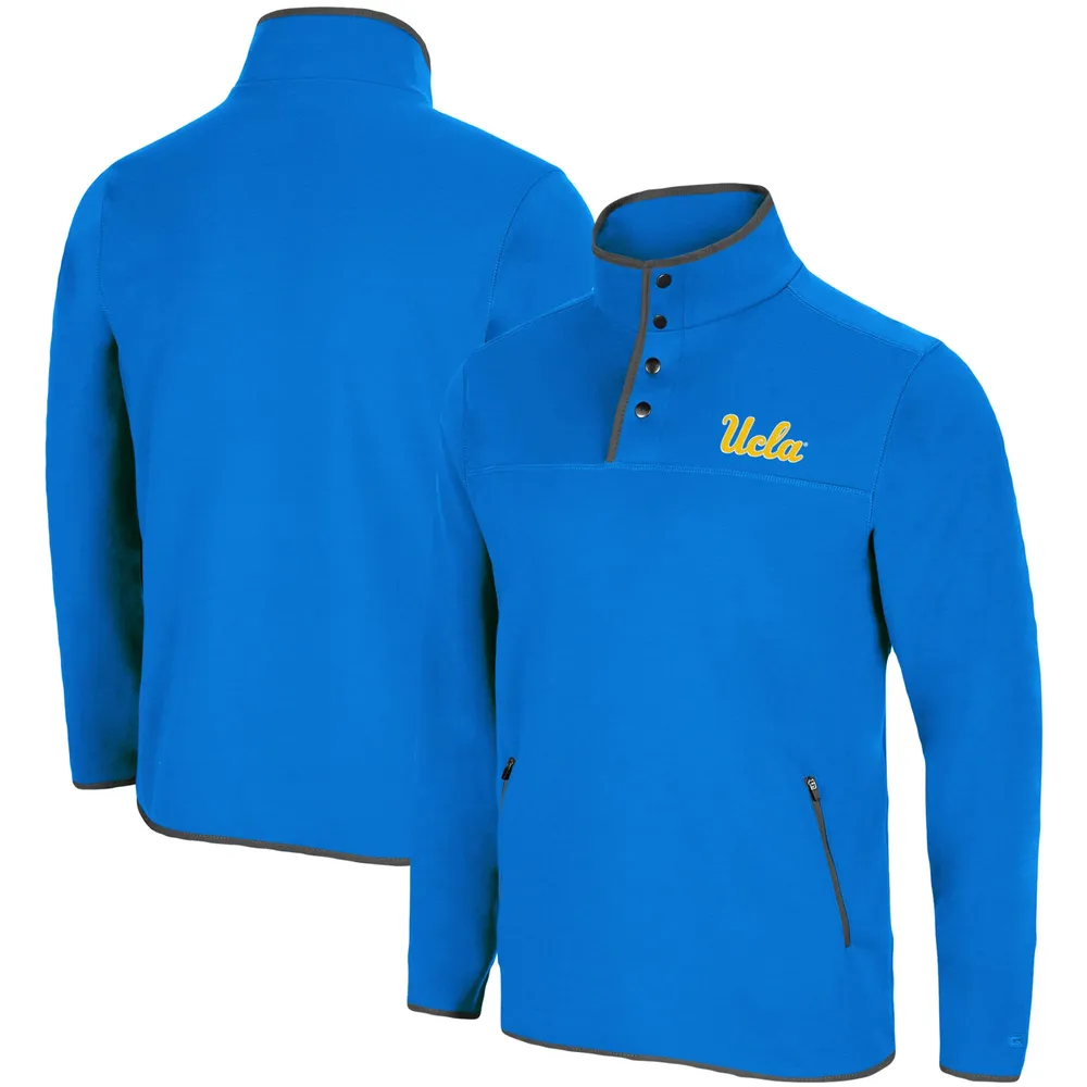 UCLA Bruins Colosseum Rebound Snap Pullover Jacket - Blue