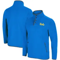 UCLA Bruins Colosseum Rebound Snap Pullover Jacket - Blue