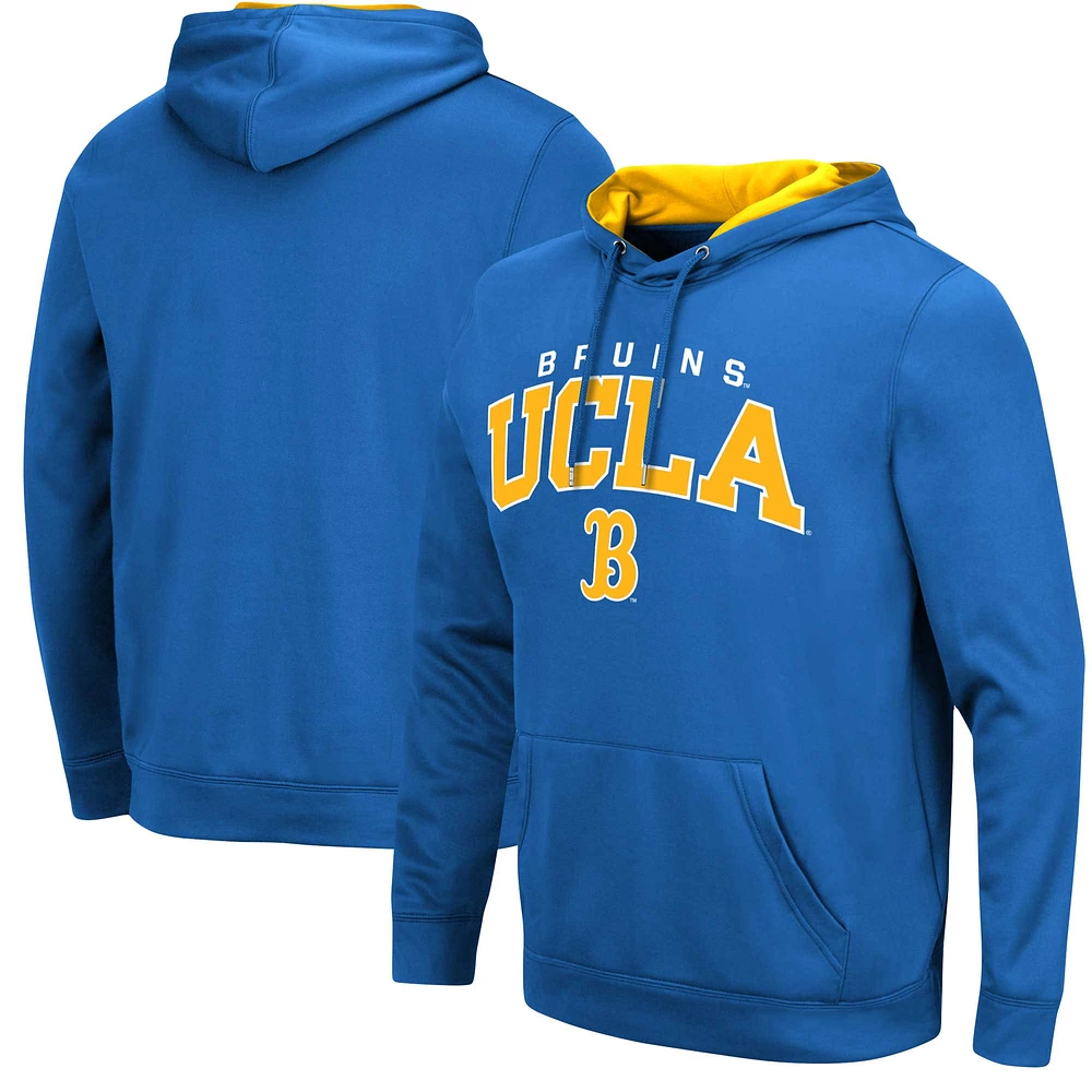 Pull à capuche bleu Colosseum UCLA Bruins Resistance pour hommes