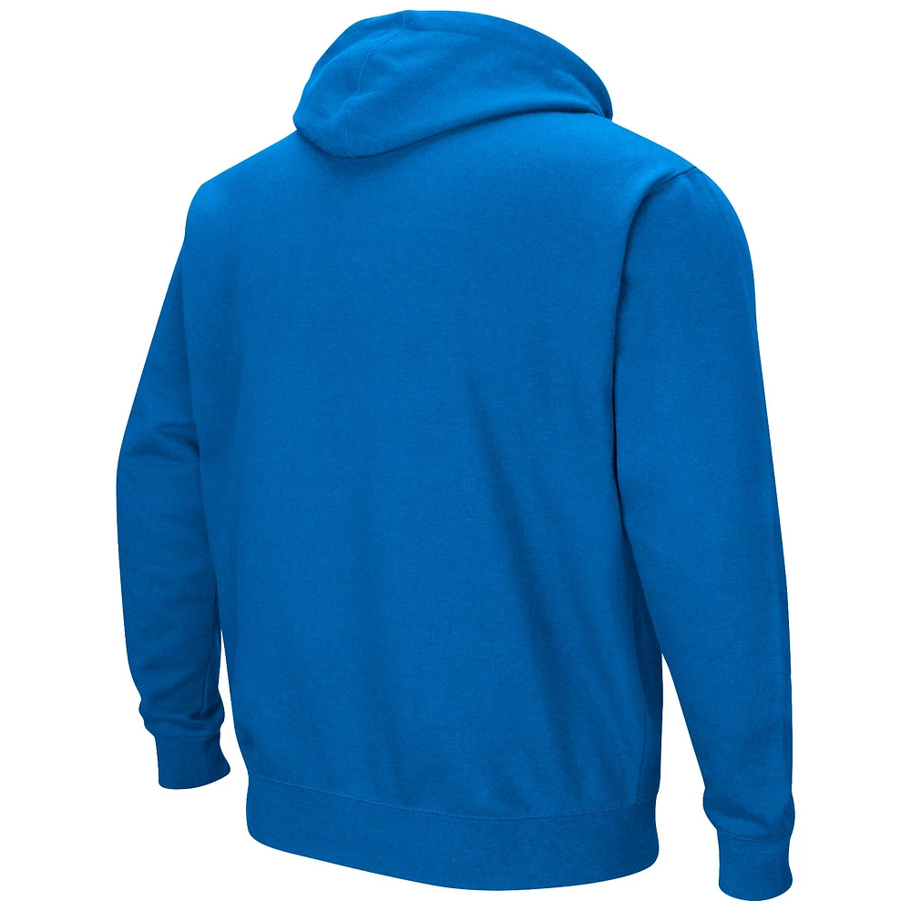 Men's Colosseum Blue UCLA Bruins Sunrise Pullover Hoodie