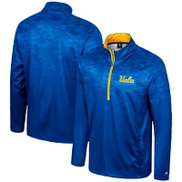 Men's Colosseum  Blue UCLA Bruins The Machine Half-Zip Jacket