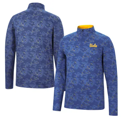 UCLA Bruins Colosseum Tivo Quarter-Zip Jacket - Blue