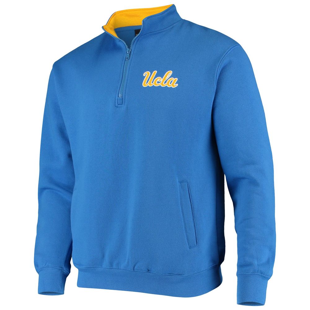 Men's Colosseum Blue UCLA Bruins Tortugas Logo Quarter-Zip Jacket