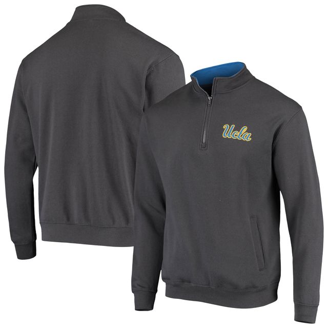 Veste Colosseum Charcoal UCLA Bruins Tortugas Logo Quarter-Zip pour homme