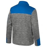 Men's Colosseum  Gray/Blue UCLA Bruins Guard Full-Zip Jacket