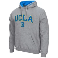 Sweat à capuche Colosseum UCLA Bruins Arch & Logo 3.0 gris chiné pour homme