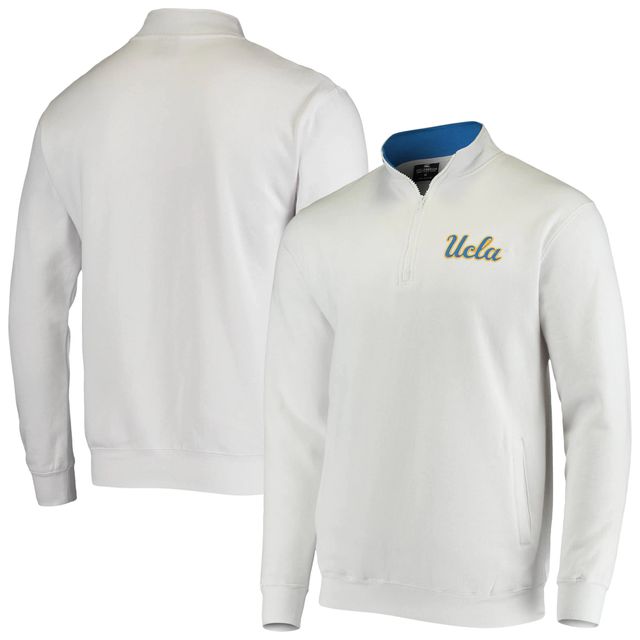 Veste Colosseum White UCLA Bruins Tortugas Logo Quarter-Zip pour hommes