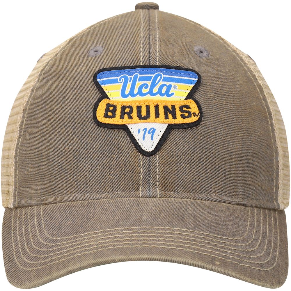 Men's Gray UCLA Bruins Legacy Point Old Favorite Trucker Snapback Hat