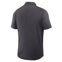 Men's Jordan Brand Anthracite UCLA Bruins Primetime Victory Primary Logo Performance Polo