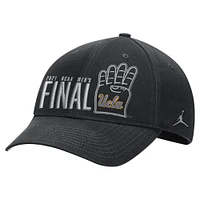 Casquette ajustable Jordan Brand Black UCLA Bruins 2021 NCAA Tournoi de basket-ball masculin March Madness Final Four Bound L91