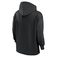 Men's Jordan Brand Black UCLA Bruins 2024 Sideline Jersey Performance Pullover Hoodie