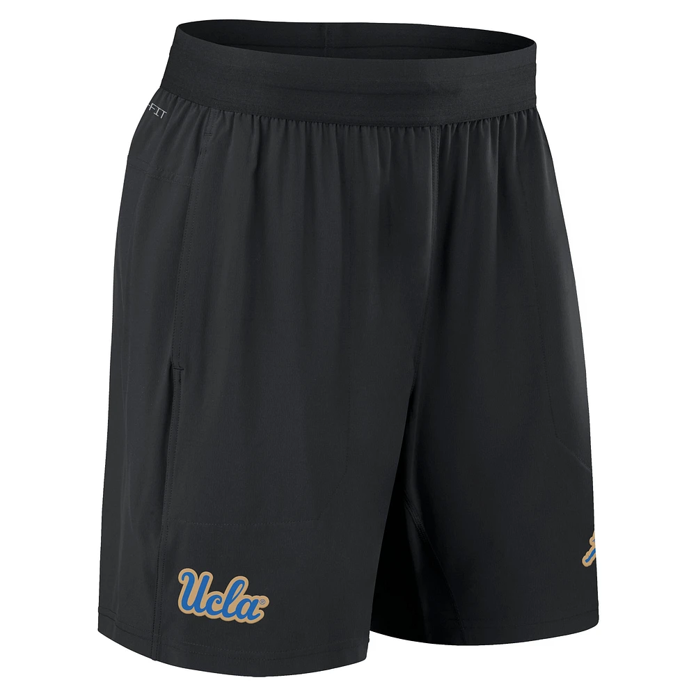 Men's Jordan Brand Black UCLA Bruins 2024 Sideline Performance Shorts