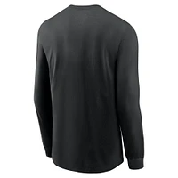 Men's Jordan Brand Black UCLA Bruins 2025 Sideline Performance Long Sleeve T-Shirt