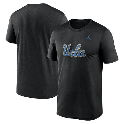 T-shirt Jordan Brand noir pour homme avec logo UCLA Bruins Color Pop Legend