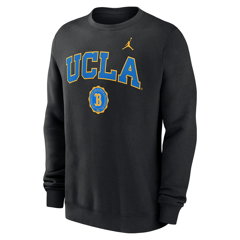 Sweat-shirt à capuche classique Legacy des Bruins de l'UCLA pour homme la marque Jordan noir