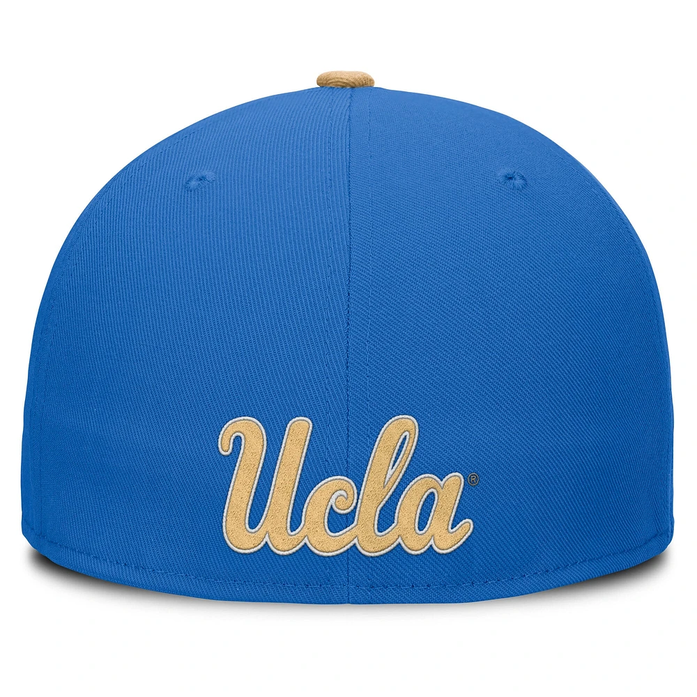 Men's Jordan Brand Blue/Gold UCLA Bruins Two-Tone Primetime Performance Fitted Hat