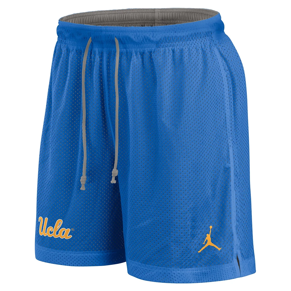 Short de joueur Jordan Brand bleu/gris chiné pour homme des Bruins l'UCLA