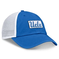 Casquette réglable Jordan Brand bleu/blanc UCLA Bruins Primetime Club Trucker pour hommes