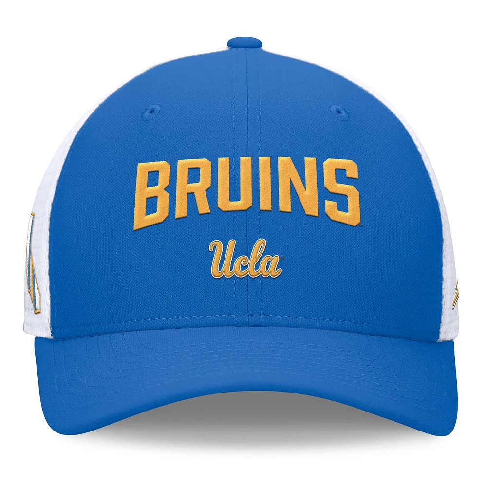 Men's Jordan Brand Blue/White UCLA Bruins Primetime Rise City Trucker Performance Adjustable Hat