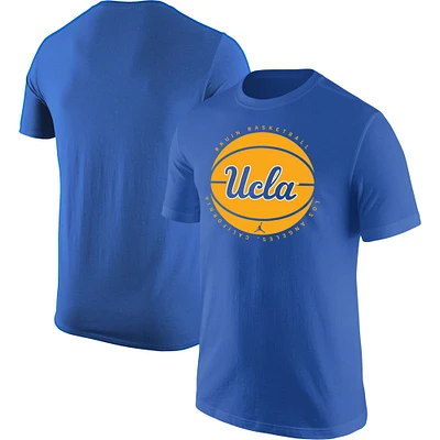 T-shirt Jordan Brand bleu avec logo de basket-ball des Bruins l'UCLA pour hommes