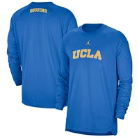 T-shirt Jordan Brand bleu UCLA Bruins Basketball Spotlight Performance Raglan pour hommes