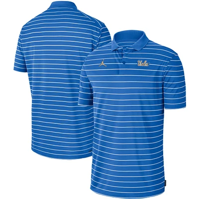 Men's Jordan Brand Blue UCLA Bruins Icon Victory Coaches 2023 Early Season Performance Polo