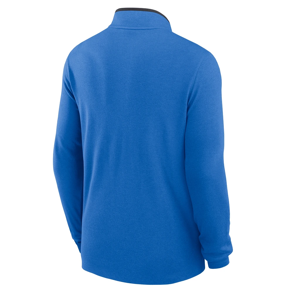 Men's Jordan Brand Blue UCLA Bruins Lightweight Victory Performance Half-Zip Pullover