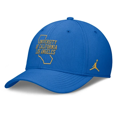 Casquette Jordan Brand bleue pour homme avec logo local des Bruins de l'UCLA