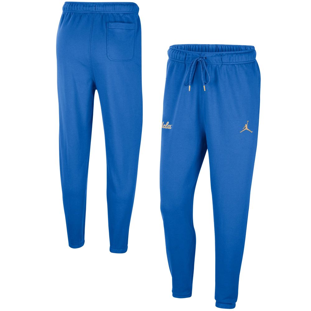 Men's Jordan Brand Blue UCLA Bruins Logo Travel Fleece Pants