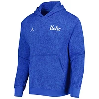 Men's Jordan Brand Blue UCLA Bruins Logo Travel Pullover Hoodie