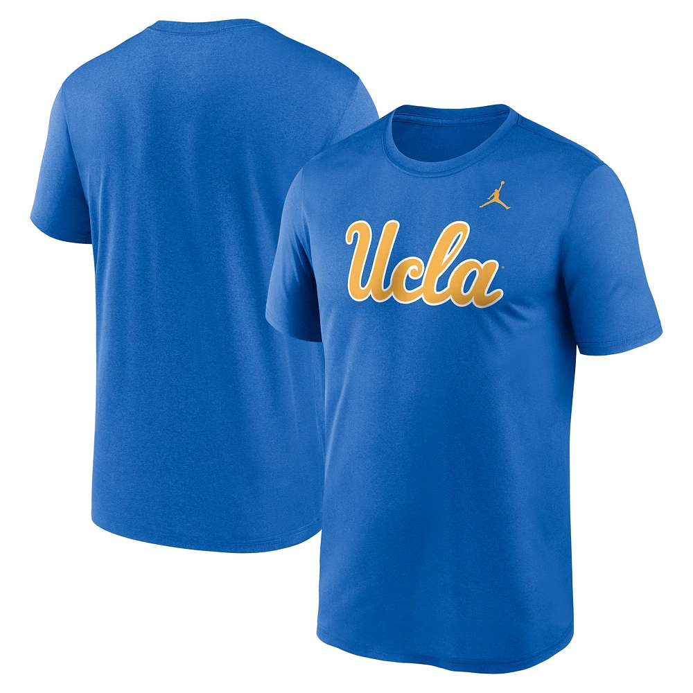 T-shirt Jordan Brand bleu pour homme avec logo Primetime Legend des Bruins de l'UCLA