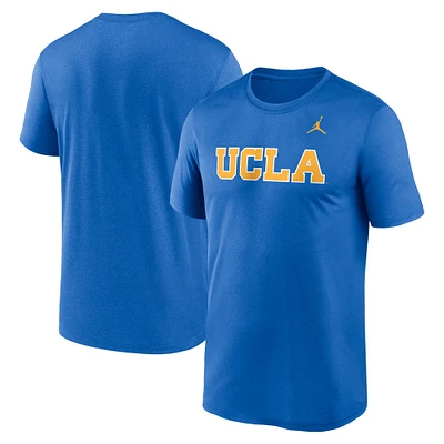 Men's Jordan Brand Blue UCLA Bruins Primetime Legend Wordmark T-Shirt