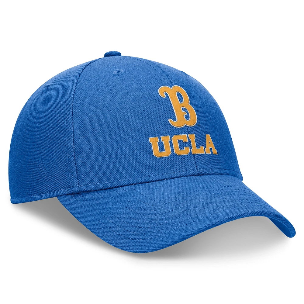 Casquette ajustable Jordan Brand bleue UCLA Bruins Primetime Rise pour hommes